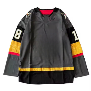 Maillot de hockey sur glace personnalisé imprimé de haute qualité – Respirant, léger, durable, anti-humidité – Tenue sportive pour équipe - Product Image 1