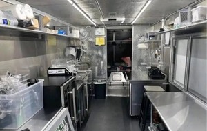 Fully Catering Equipped Mobile Food <b>Trailer</b> Tow Bar Truck Stainless Steel Street Vending Kitchen Box <b>Car</b> hotdog pizza Source - Product Image 5