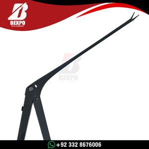 Pinces Alligator Micro-ENT Réutilisables 8 cm, Forme de Coupe, Revêtement Noir, Instrument Manuel pour Dissections Délicates de l'Oreille, du Nez et de la Gorge - Product Image 4