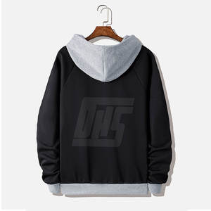 Sweat-shirts à capuche pour hommes, prix d'usine, coupe-vent, impression en relief, best-seller, en coton, impression en relief - Product Image 2