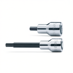 ประแจหกเหลี่ยมแบบสี่เหลี่ยมจัตุรัสขนาด 1/2 นิ้ว ชุบโครเมียม พร้อมหัวขัดเงา - Product Image 2