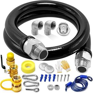 Kit <span class=keywords><strong>de</strong></span> Manguera <span class=keywords><strong>de</strong></span> <span class=keywords><strong>Gas</strong></span> <span class=keywords><strong>Natural</strong></span> <span class=keywords><strong>de</strong></span> 3/4" <span class=keywords><strong>de</strong></span> Alta Resistencia 1675KIT48, <span class=keywords><strong>Conexión</strong></span> Rápida, Flexible y Suave, <span class=keywords><strong>Conexión</strong></span> <span class=keywords><strong>de</strong></span> <span class=keywords><strong>Gas</strong></span> para Cocina Comercial - Product Image 2