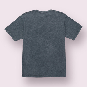 Streetwear à la mode T-shirt lavé à l'acide pour hommes en détresse Boxy T-shirts surdimensionnés Style Vintage T-shirt en coton à coupe ample de luxe - Product Image 3