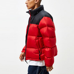 Chaqueta universitaria de invierno acolchada de lona ligera de alta calidad para hombre, cuello con capucha relleno para actividades al aire libre High Street - Product Image 3