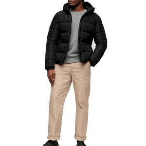 Vente directe d'usine, vestes d'hiver pour homme, vêtements, veste sur mesure pour homme, fermeture éclair extérieure, imperméable, doudoune pour homme - Product Image 3