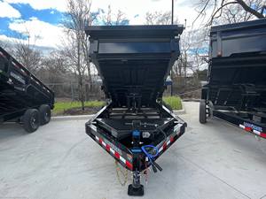 Remorque agricole de qualité Remorque robuste Chariot à benne basculante Ranch agricole Capacité de 500kg Chariot à benne basculante en acier - Product Image 3