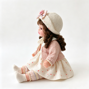 Customized Musical reborn plush <b>doll</b>, singing soft‑body rag <b>doll</b>, musical cloth reborn baby <b>doll</b>, interactive pretend <b>play</b> <b>doll</b> - Product Image 4