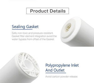Cartucho de Filtro de Carbón LAN SHAN T33 CXVT3310 de 10 Pulgadas de Largo para Uso Doméstico y Comercial - Product Image 6