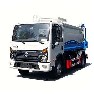 รถบรรทุกขยะอาหาร Dongfeng Kaput 8CBM ยูโร 2/3/5 รถเก็บขยะครัว ลดราคาพิเศษ - Product Image 1