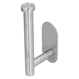 El fabuloso soporte de papel higiénico de metal ofrece soporte confiable para rollos jumbo o extra gruesos sin necesidad de doblar o romper. - Product Image 6