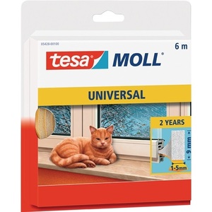 TESAMOLL 55604 B15mmxH6mmxL6m Draft Stopper for Windows and Doors Window/Door <b>Roller</b> TESA - Product Image 1