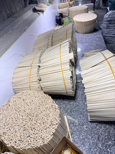 Disposable AB Grade Wooden <b>Chopsticks</b> Smooth Surface Round Shape - Product Image 2