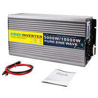 HOULI Einphasiger Reiner Sinus-Wechselrichter 10000W-24V/48V AC 220V 50/60Hz 90% Effizienz für Zuhause & Auto