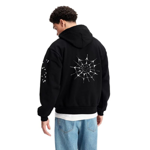 Sudaderas con capucha unisex personalizadas con estampado Puff-Sudadera estilo Streetwear, sudadera deportiva cómoda para hombres con capucha - Product Image 4