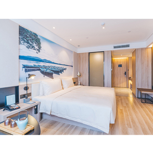 Venta al por mayor de alta calidad de encargo del hotel y apartamento muebles de dormitorio conjuntos de tamaño Queen - Product Image 1