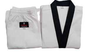 Pantalones Cortos de Taekwondo Unisex, Transpirables, de Poliéster/Algodón, Duraderos, con Logotipo Frontal, para Entrenamiento y Competencia, ¡Gran Venta! - Product Image 2