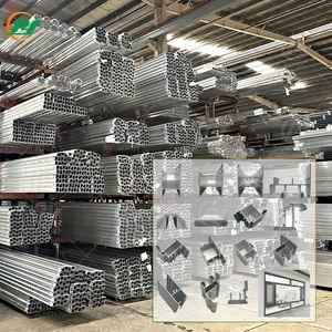 Perfiles de Aluminio Personalizados en Forma de U de la Serie 6000 de la Marca <span class=keywords><strong>Royen</strong></span>, Directamente de Fábrica, con Temple T3-T8 para Puertas Correderas - Product Image 4