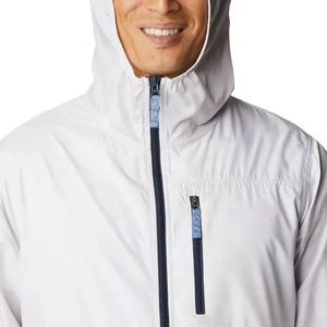 Custom Designed XL Pullover Windbreaker Jacket Waterproof Polyester with Hooded Collar Wholesale Cheap for <b>Winter</b> - Product Image 4
