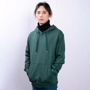 300 GSM coton sweats à capuche en vrac usine directe unisexe sweats confortable chaud élégant tenue décontracté en gros approvisionnement personnalisé - Product Image 1