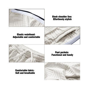 ชุดวอร์มกางเกงเอวสูงสำหรับนักวิ่งชุดวอร์มใส่ทำงานปักลายแนวสตรีทแบบกำหนดเองได้สำหรับทั้งชายและหญิง - Product Image 6