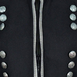 Servicio OEM ODM disponible, chaquetas de dobletes de banda de tubería en blanco y negro personalizadas, chaquetas de dobletes de banda de tubería de calidad superior - Product Image 4