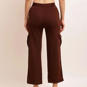 Liu Ming กางเกงหนังเทียมเอวสูงสำหรับผู้หญิงแฟชั่นฤดูใบไม้ร่วงฤดูหนาว - Product Image 6