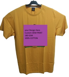 Customized Logo Printing Plain Unisex T-<b>shirt</b> Oem Embroidery Streetwear Wholesale Price100% Cotton Round Neck Casual t-<b>shirts</b> - Product Image 1