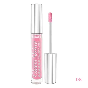 Lung linh Lip Gloss luxvisage Glass tỏa sáng với khối lượng hiệu ứng & 11 màu sắc son môi Lipgloss