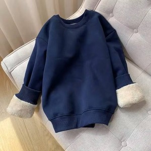 Sweat-shirt doublé polaire de qualité supérieure à col rond pour homme, coupe ample, chaud et tendance, vêtements décontractés pour homme RRI-MSS-04 - Product Image 2