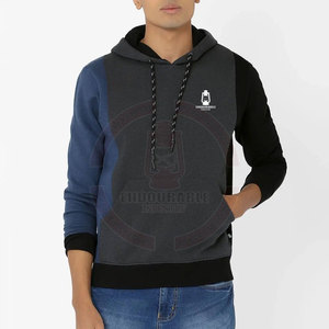Sudadera con capucha de gran tamaño para hombre personalizada 2024, ropa cómoda de invierno informal transpirable, estampado en relieve, última tela suave - Product Image 1