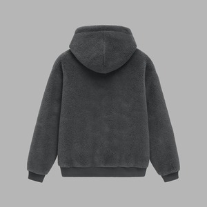 Sudadera con Capucha Sherpa Extra Grande Unisex de Primera Calidad, Resistente al Viento, Ecológica, Transpirable, de Forro Polar de Poliéster/Algodón - Product Image 2