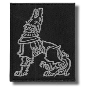Patchs de broderie à dos polaire avec bordure adhésive et merrow pour des applications et un style de vêtements confortables - Product Image 6