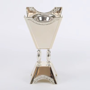 Arabic Style Metal Incense <b>burner</b> Decoration Metal Mirror High-quality Incense <b>burner</b> for Home <b>Bakhoor</b> Accessories - Product Image 5