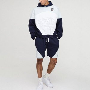 Nouveauté 2026 – Ensemble décontracté respirant pour homme : sweat à capuche et short – Vente en gros - Product Image 2