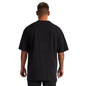 T-shirt Unisexe Grande Taille en Jersey Lourd à Motif Uni Respirant et de Haute Qualité pour Hommes – Vente en Gros - Product Image 6