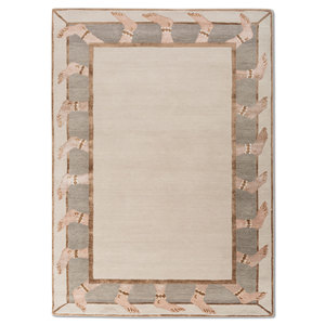 Tapis en laine et soie de bambou noué à la main Jaipur Wunderkammer LRB-9035, 10 mm, design rectangulaire original pour la maison, le couloir, le salon, pour adolescents - Product Image 1