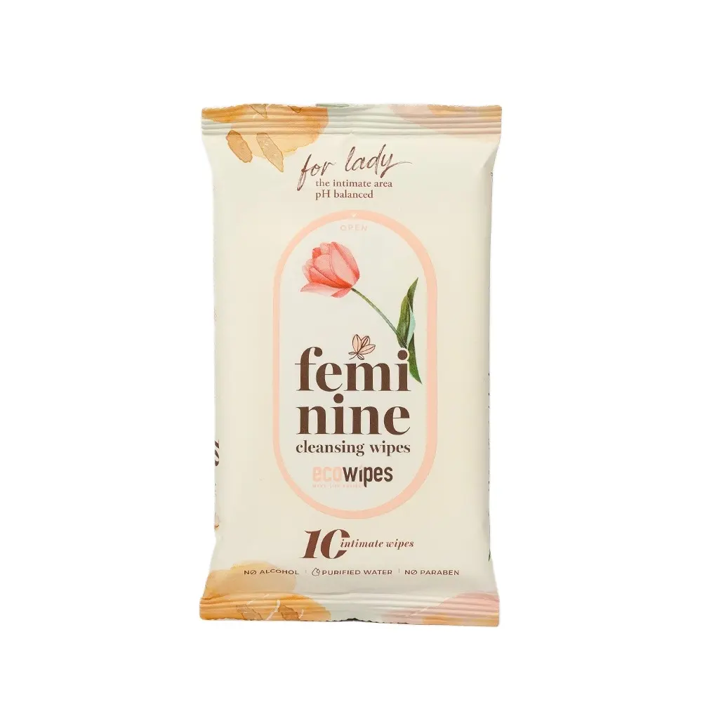 Best Selling Quality Wipes Feminine Cleaning Comfortable Scented Daisy Feminine Wipe Personal Care Wet Wipes