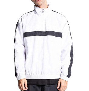 Latest Design Custom Lightweight Breathable <b>Plus</b> <b>Size</b> Windbreakers <b>Jacket</b> <b>Waterproof</b> Half Zip Streetwear Pullover - Product Image 1