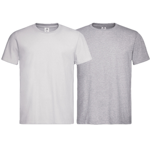 เสื้อยืดคอกลมแขนสั้นสำหรับผู้ชาย, เสื้อยืดผ้าฝ้าย100% โอเวอร์ไซส์ผ้าคอตตอนปรับแต่งได้ - Product Image 1