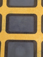 Ruban adhésif double face en acrylique découpé à la forme, maille PET de 0,1 mm d'épaisseur, fabriqué à Taïwan, sans impression - Vente chaude