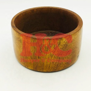 Nuevo Tazón para Afeitar de Madera Sostenible, Hecho a Mano, Profesional, de Primera Calidad, con Empaque Personalizado con Logotipo - Product Image 5