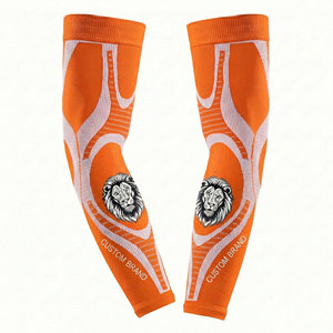 Manchons de compression tactiques personnalisés pour le sport, couleur de marque, design unique, respirants, protection UV, pour le basketball, la course à pied, le bras et le coude. - Product Image 1