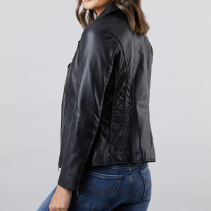 Chaqueta de Cuero para Mujer, Estilo Nuevo, para Oficina y Uso Casual en Invierno, Chaqueta de Cuero para Mujer a Precio Económico, Servicio OEM - Product Image 5