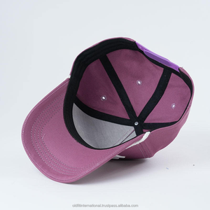 Nueva tendencia, gorra de béisbol estructurada colorida Unisex con logotipo bordado de hojaldre personalizado con cuerda, estilo deportivo, sombrero de Golf de 5 paneles - Product Image 4