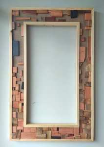 UTILISATEUR PERSONNALISÉ CADRE PHOTO EN BOIS CADRE PHOTO MARRON Bois Massif Rustique Cadres Photo Affichage pour Décoration Murale - Product Image 3