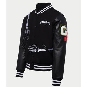 Ropa Exterior Hombre Chaquetas Letterman Invierno (2024) a Precios Mayorista Chaquetas Béisbol Streetwear Chaqueta Bomber para hombre - Product Image 3