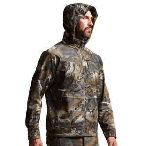 Vestes d'automne unisexes sur mesure à imprimé camouflage, softshell, respirantes, imperméables, coupe-vent, avec logo de chasse, haute qualité, prix - Product Image 2