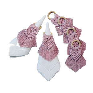 Servilletero de macramé antiguo, diseño decorativo, el precio barato más exigente, servilletero de acabado perfecto para decoración de mesa - Product Image 5