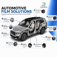 CHEERMO Nano 85 Premium, Película de Vinilo Transparente para Ventanas de Automóviles, 1.52x30m, Rechazo de Rayos UV, Aislamiento Térmico, Antideslumbrante