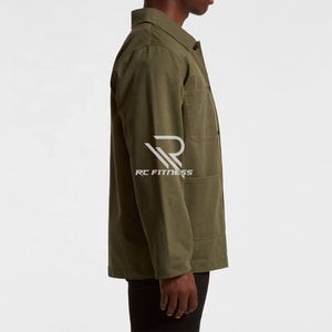 Heavy Duty Cotton Canvas Mechanic Custom Cold Storage Winter Work Wear Jacket Men for Men - Product Image 4